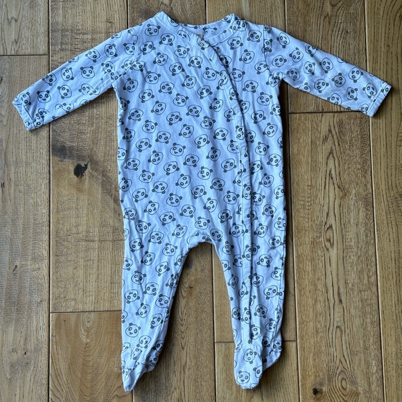 Bundle of 2 Harper Canyon Snap Button Footies size 6 Months - Picture 2 of 11